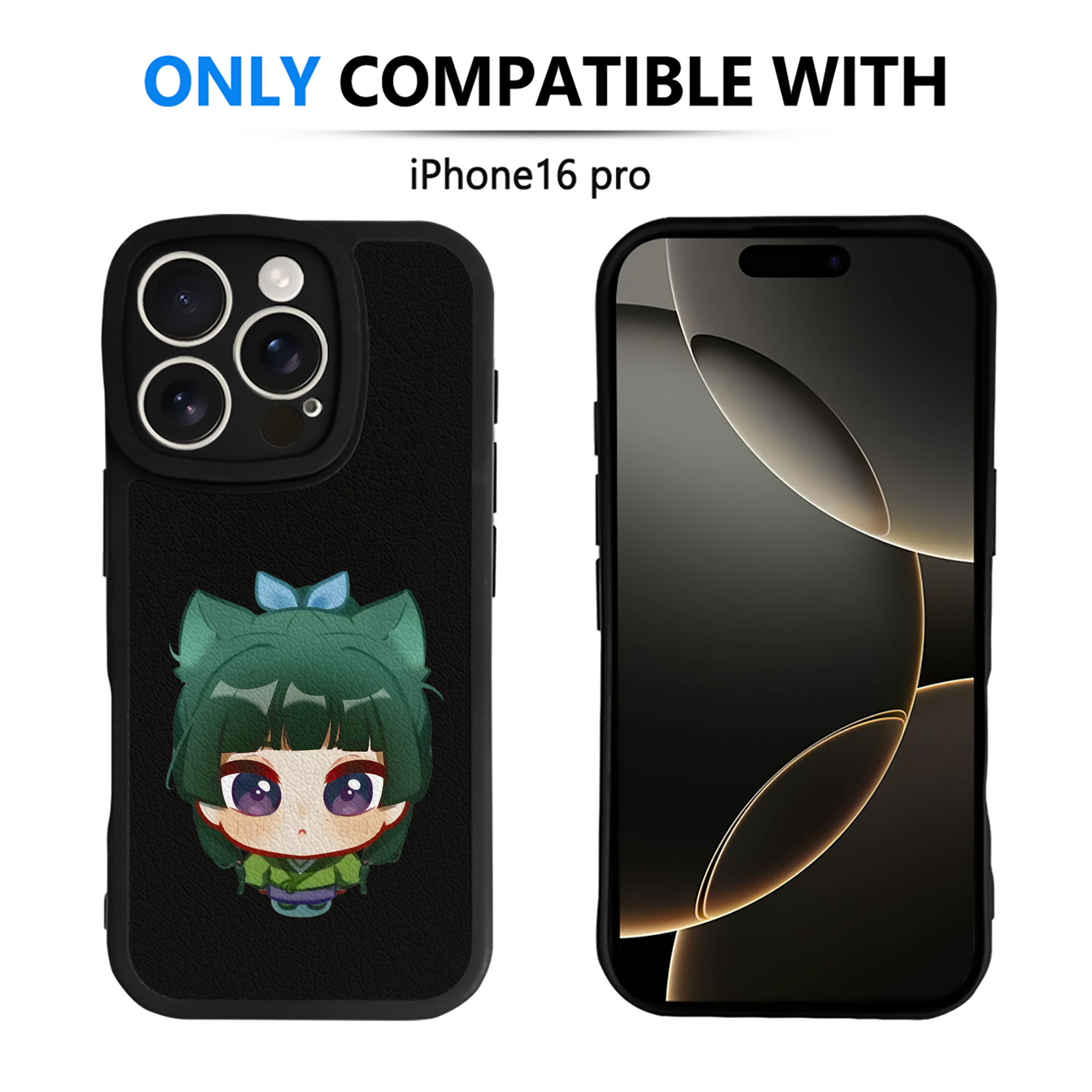 薬屋のひとりごと The Apothecary Diaries 【iPhone 16シリーズ対応】シリコンスマホケース（レザー調） 材質：シリコン